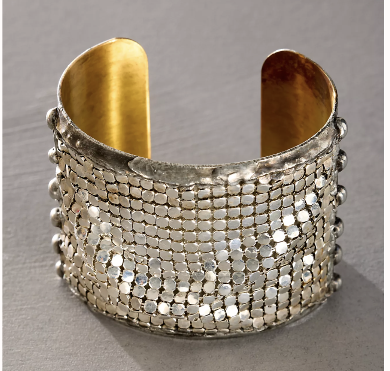 Mikal Winn Bold Mesh Cuff